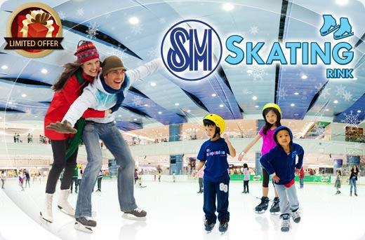 21% Off Ice Skating at SM MOA: Enjoy a 2-Hours Ice Skating Pass starting at P277 instead of P350 valid until June 30, 2024