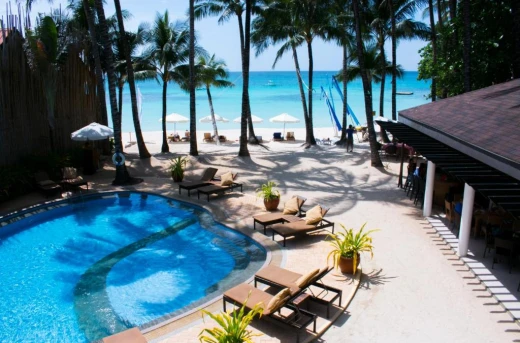 51% Off Enjoy Your Stay for 4 Persons with Breakfasts and Sunset View at the Beach Front Microtel by Wyndham Boracay