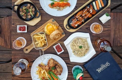40%Off P500 Consumable on Food & Drinks for P299 at The Nautilus Rooftop Bar @ Prime Hotel QC: Amazing Views & Comfort Food