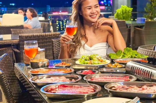 14%Off Unlimited Samgyupsal Alfresco Dining with the Skyline View at Skydeck Garden Ramada Encore Makati starts at P599/P699