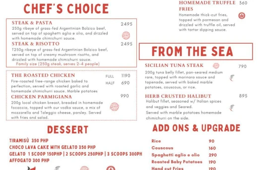 30%Off: P500 Consumable on Food & Drinks for P349 at Grifoni's Podium: Discover Mouthwatering Italian Cuisine