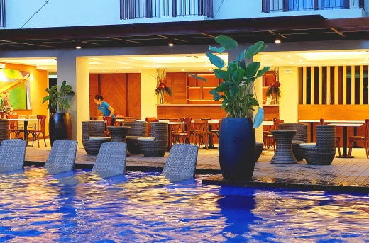 69% Off Enjoy your Stay in a Superior Room with Infinity Pool access, Buffet Breakfast For Two, Full Body Massage or Island Hopping at Altabriza Resort Boracay starting P2999 instead of 9760