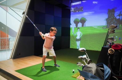 50%Off VIP Golf: Experience Best Virtual Golf starting at P599 instead of P1200 per Hour located at MET Live in Pasay
