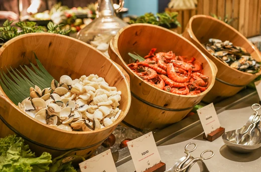 30%Off World-Class Eat-All-You-Can Buffet at Food Exchange Novotel Manila Araneta from P1392 instead of P1988