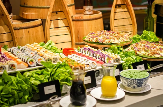 30%Off World-Class Eat-All-You-Can Buffet at Food Exchange Novotel Manila Araneta from P1392 instead of P1988