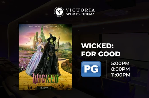 40%Off 58-Seater Luxury La-Z-Boy VS Cinema at VS Sports Tower QC at GMA Kamuning Station: Wicked For Good etc.