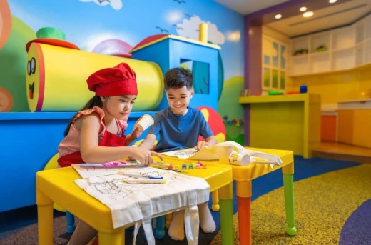 50%Off Experience a Fun-Filled Day with Unlimited Day Pass Access at Kids Club Novotel Manila in Novotel Manila Araneta City  P349 instead of P700