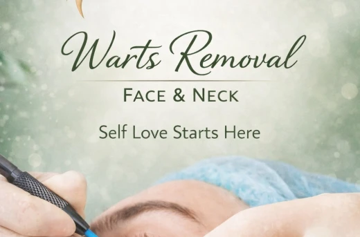 62%Off Unlimited Wart Removal, IPL Underarm Hair Removal, or Whitening Treatment at NaturEssence Salon...