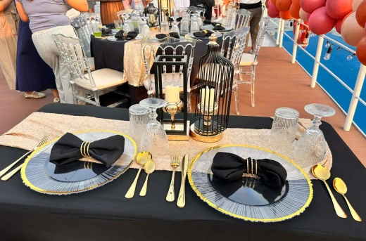 52%Off Romantic Date Experience: Enjoy a One-Hour Manila Bay Luxury Cruise and a Two-Hour Dockside Dinner Experience Aboard At Manila Bay Yacht Cruises for P2899 instead of P6000