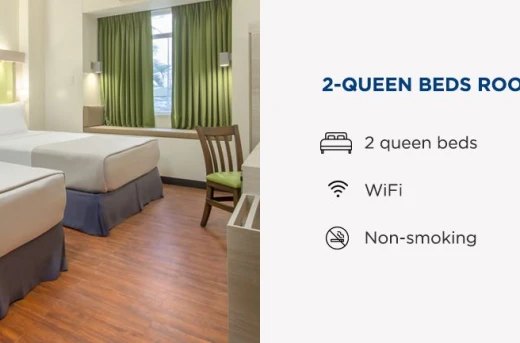 35%Off Enjoy 2D/1N Stay for a Family or Barkada Staycation Good for 2 or 4 Persons with Breakfast And Use of Swimming Pool at Microtel by Wyndham Pampanga Starting at P4588 instead of P7000
