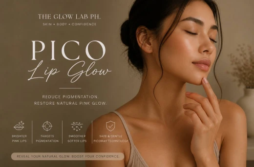 40%Off Pamper Youself Fresh Glow Facial, Back Glow Diamond Peel, Pico Lip Glow, Glow Bright Underarm, and more at The Glow Lab PH Aesthetics in Cainta Rizal Starting at P299 instead of P499