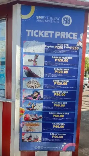 90%Off SM By the Bay Amusement Park Ride All You Can Promo at MOA for P259 instead of P2660 Valid Daily & Holidays