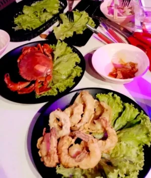 33%Off Unlimited BBQ at Anongsayo Maginhawa: Moksal, Enoki Rolls, Spicy Pork, Pork Jowl, Lettuce, Cheese, Egg