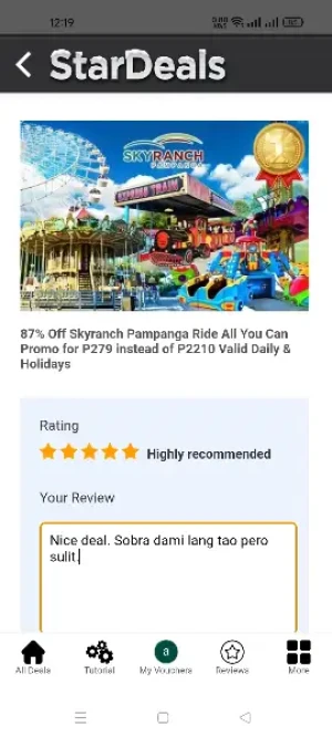 87% Off Skyranch Pampanga Ride All You Can Promo for P279 instead of P2210 Valid Daily & Holidays
