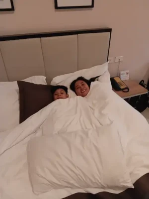 39%Off Ace Hotel Room Accomodation for 2 Adults & 2 Kids with Buffet Breakfast & Ace Water Spa Tickets - Deluxe or Junior Suite Room