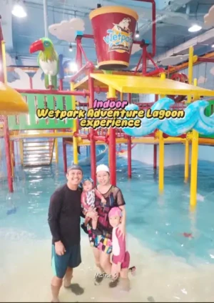 44%Off Wetpark Adventure Lagoon at Venice Grand Kanal Mall in McKinley Hill for 1 Child and 1 Adult