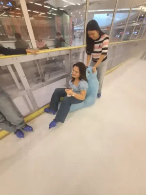 21% Off Ice Skating at SM MOA, Megamall, Cebu: Enjoy a 2-Hours Ice Skating Pass starting at P278 instead of P350