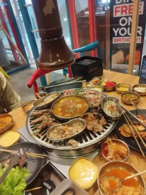 55%Off Celebrate Unlimited Samgyupsal Grill, Serve Ups Endless Meats, Seafood, Sides, Hotpot, Drinks and more at Mr. Korea Unlimited BBQ Two-Ecom MOA , Ayala North Exchange, Ayala Malls Feliz for P399 instead of P899