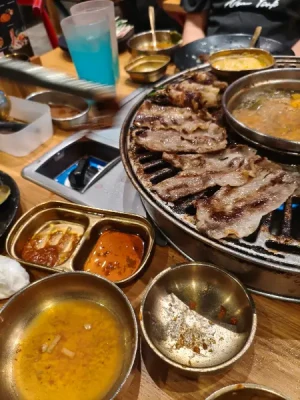 55%Off Celebrate Unlimited Samgyupsal Grill, Serve Ups Endless Meats, Seafood, Sides, Hotpot, Drinks and more at Mr. Korea Unlimited BBQ Two-Ecom MOA , Ayala North Exchange, Ayala Malls Feliz for P399 instead of P899