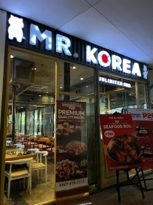 55%Off Celebrate Unlimited Samgyupsal Grill, Serve Ups Endless Meats, Seafood, Sides, Hotpot, Drinks and more at Mr. Korea Unlimited BBQ Two-Ecom MOA , Ayala North Exchange, Ayala Malls Feliz for P399 instead of P899