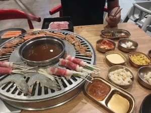 55%Off Celebrate Unlimited Samgyupsal Grill, Serve Ups Endless Meats, Seafood, Sides, Hotpot, Drinks and more at Mr. Korea Unlimited BBQ Two-Ecom MOA , Ayala North Exchange, Ayala Malls Feliz for P399 instead of P899