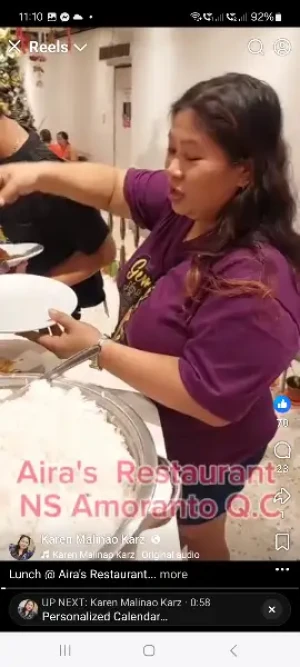 P299 instead of P399 for Aira's Unlimited Eat-All-You-Can Buffet sa Banawe 9am-9pm All-Day Daily (Malapit sa Ace Water Spa Banawe)