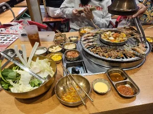 55%Off Celebrate Unlimited Samgyupsal Grill, Serve Ups Endless Meats, Seafood, Sides, Hotpot, Drinks and more at Mr. Korea Unlimited BBQ Two-Ecom MOA , Ayala North Exchange, Ayala Malls Feliz for P399 instead of P899