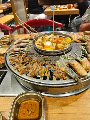55%Off Celebrate Unlimited Samgyupsal Grill, Serve Ups Endless Meats, Seafood, Sides, Hotpot, Drinks and more at Mr. Korea Unlimited BBQ Two-Ecom MOA , Ayala North Exchange, Ayala Malls Feliz for P399 instead of P899