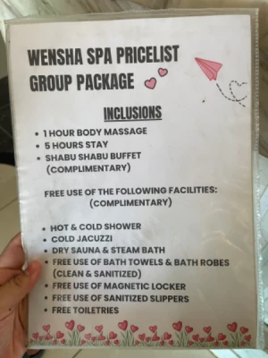 31%Off: P888 instead of P1280 for Wensha Full Body Massage, Eat-All-You-Can Buffet Sauna Jacuzzi Pasay Banawe Valid Daily