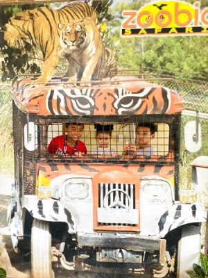 50%Off P450 instead of P895 Zoobic Safari Entrance Ticket in Subic with Access to 8 Attractions & Tiger Safari, Baby Lion & Croco Encounter, Kids below 3ft are FREE