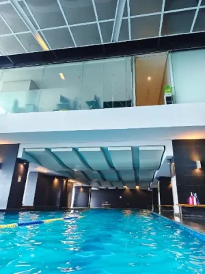 30%Off King-Room for 2 Adults and 2 Kids at VS Hotel at Victoria at Victoria Sports Tower with Water Spa, Breakfast, Gym starting at P2480