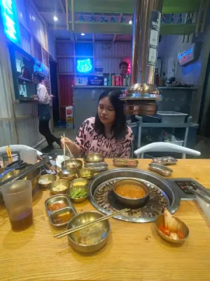 55%Off Celebrate Unlimited Samgyupsal Grill, Serve Ups Endless Meats, Seafood, Sides, Hotpot, Drinks and more at Mr. Korea Unlimited BBQ Two-Ecom MOA for P399 instead of P899