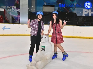 21% Off Ice Skating at SM MOA, Megamall: Enjoy a 2-Hours Ice Skating Pass including Shoes & Helmet