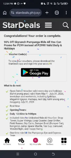 90% Off Skyranch Pampanga Ride All You Can Promo for P299 instead of P2990 Valid Daily & Holidays