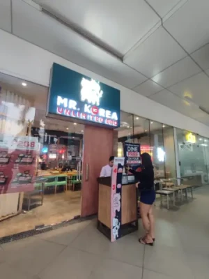 55%Off Mr. Korea: Unlimited Samgyupsal Grill, Serve Ups Endless Meats, Seafood, Sides, Hotpot, Drinks and more at Two-Ecom MOA for P399 instead of P899