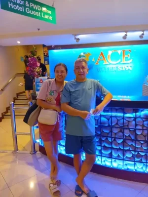 39%Off Ace Hotel Room Accomodation for 2 Adults & 2 Kids with Buffet Breakfast & Ace Water Spa Tickets - Deluxe or Junior Suite Room