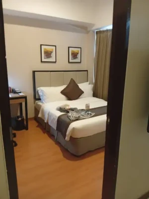 39%Off Ace Hotel Room Accomodation for 2 Adults & 2 Kids with Buffet Breakfast & Ace Water Spa Tickets - Deluxe or Junior Suite Room