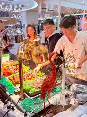 30%Off Unlimited Buffet at Six Doors 3D BBQ Buffet in Uptown Mall BGC for only P699 instead of P999