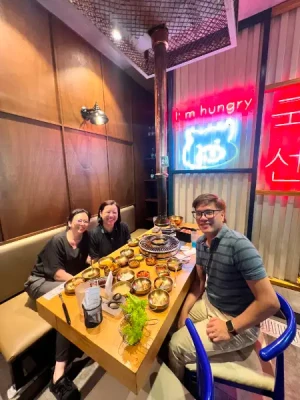 55%Off Mr. Korea: Unlimited Samgyupsal Grill, Serve Ups Endless Meats, Seafood, Sides, Hotpot, Drinks and more at Two E-com MOA, Ayala North Exchange Makati for P399 instead of P899