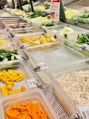 34%Off: Unlimited Sukiyaki & Shabu Shabu Hotpot and Buffet, Salad, Noodles, Iced Tea, Juices, Ice Cream Eat-All-You-Can for 2 Hours starting at P398 instead of P599 Suki-Ya Ayala Malls Manila Bay