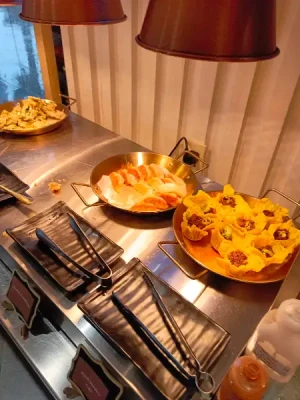 55%Off Mr. Korea: Unlimited Samgyupsal Grill, Serve Ups Endless Meats, Seafood, Sides, Hotpot, Drinks and more at Two E-com MOA, Ayala North Exchange Makati for P399 instead of P899