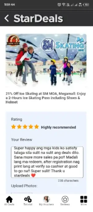21% Off Ice Skating at SM MOA, Megamall: Enjoy a 2-Hours Ice Skating Pass including Shoes & Helmet