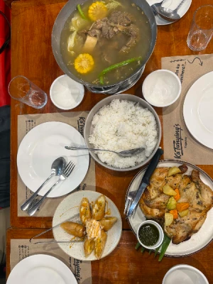 40%Off P500 Consumable for Food & Drinks starting from P299 at Ka Tunying's Tagaytay and QC - Mouthwatering Filipino Cuisine