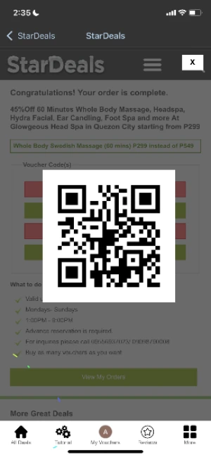45%Off 60 Minutes Whole Body Massage, Headspa, Hydra Facial, Ear Candling, Foot Spa and more At Glowgeous Head Spa in Quezon City starting from P299