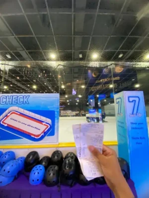 21% Off Ice Skating at SM MOA, Megamall: Enjoy a 2-Hours Ice Skating Pass including Shoes & Helmet