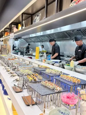 30%Off Unlimited Lunch or Dinner Buffet at Six Doors 3D BBQ Buffet in Uptown Mall BGC for only P699 instead of P999