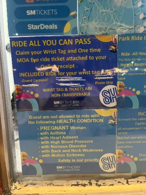 88%Off SM By the Bay Amusement Park Ride All You Can Promo at MOA for P349 instead of P2990 Valid Daily & Holidays