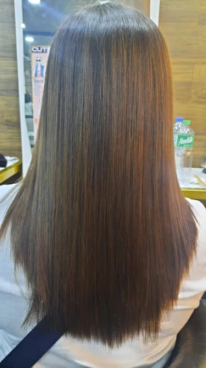 64% Off: Cut Encarnacion Salons Nationwide: Hair Rebond, Color, Brazilian Blowout: Ultimate Holidays Look for your Hair ✨